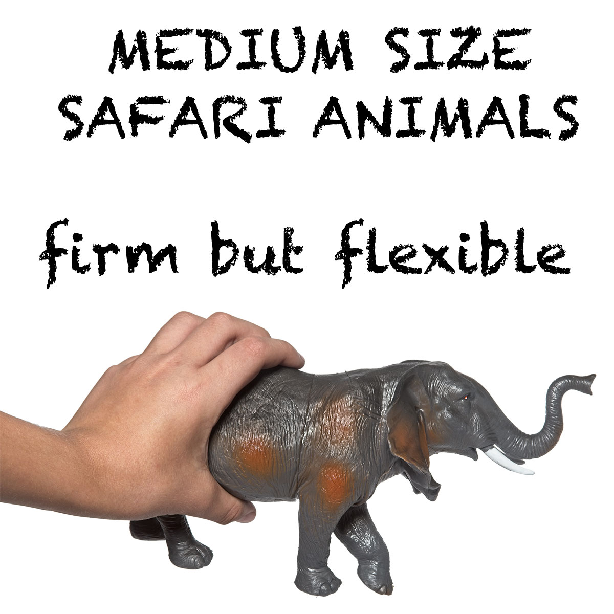 Safari Animals Medium Realistic and Lifelike Set of 6