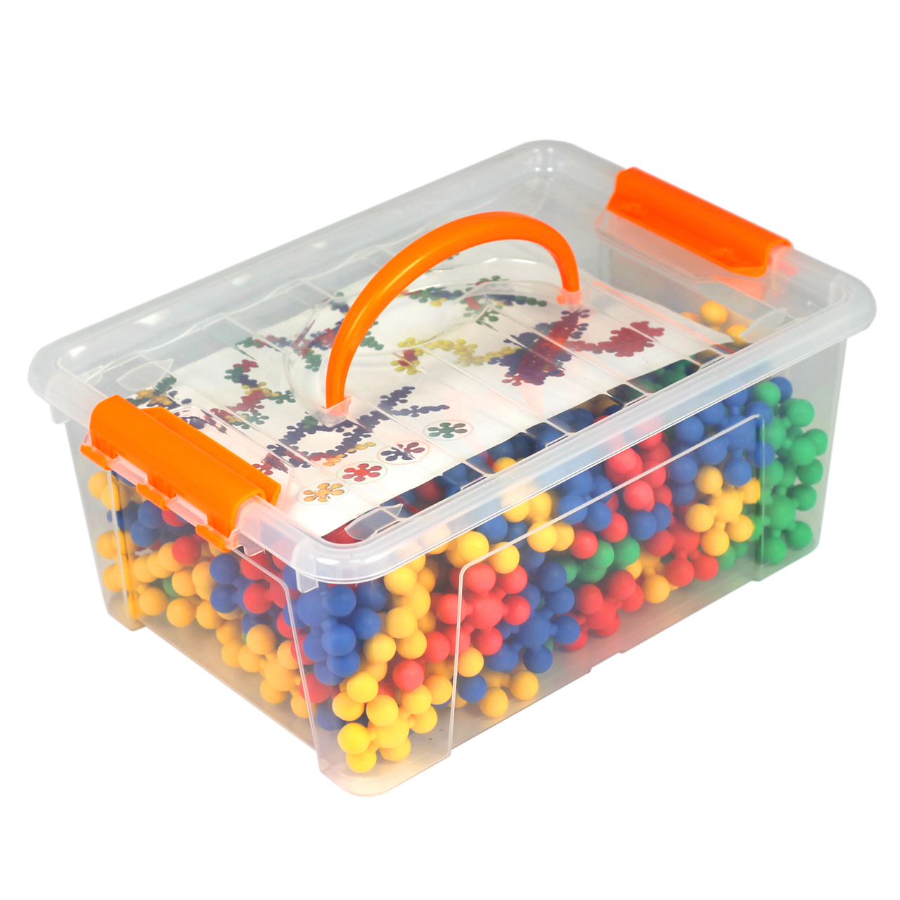 Construction Soft Touch Round Connectors 190 Piece Set