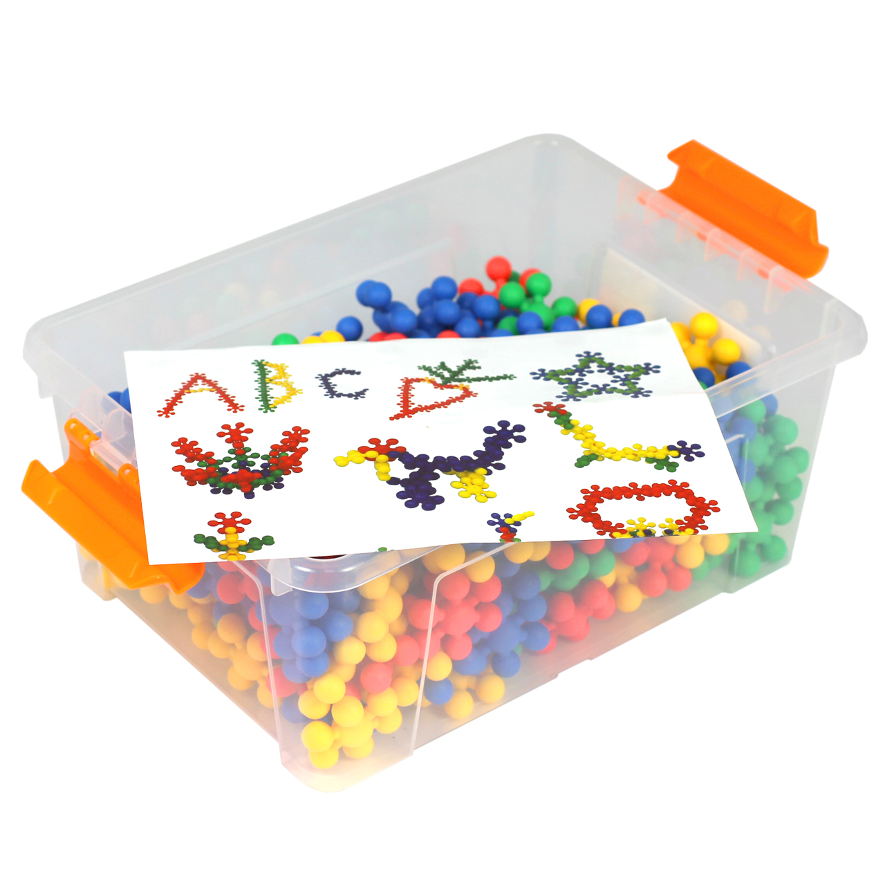 Construction Soft Touch Round Connectors 190 Piece Set