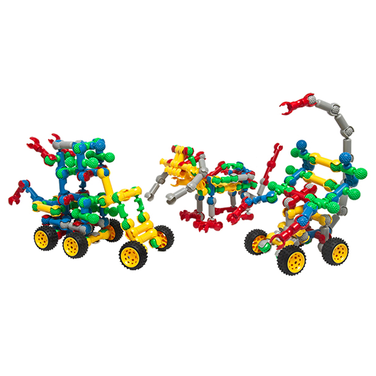 Plastic Vehicle Construction Vehicle Parts Connectors 160 Piece Set