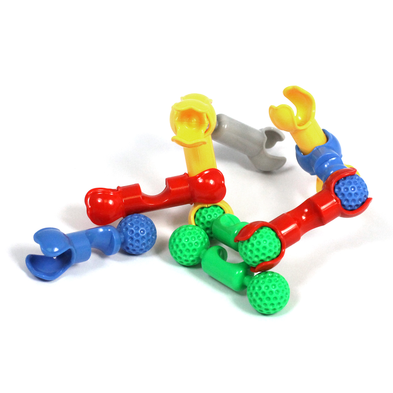 Plastic Vehicle Construction Vehicle Parts Connectors 160 Piece Set