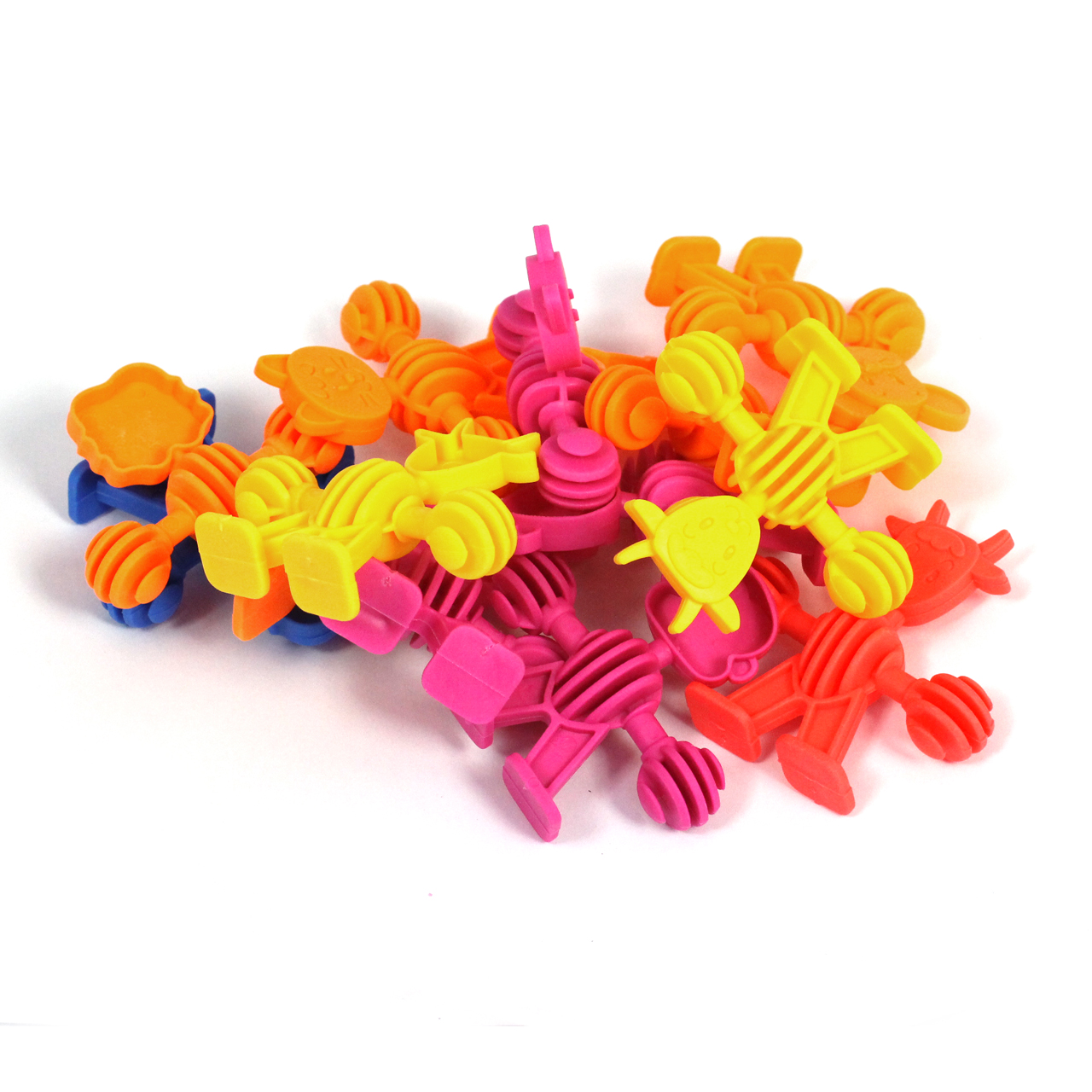 Construction Soft Touch Animals 72 Piece Set Talking Turtle Australia