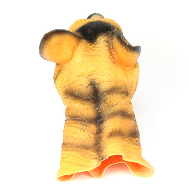 Animal hand puppets - Lion & Tiger - Tiger back view