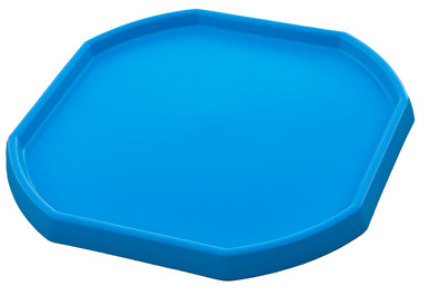 Light blue tuff tray for children