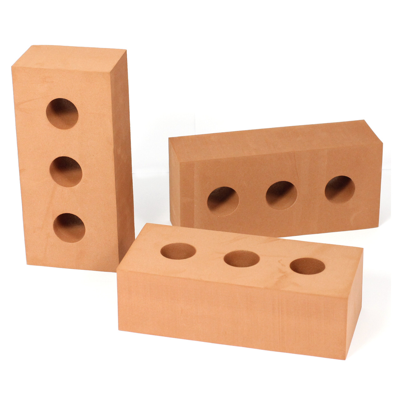 3 foam bricks