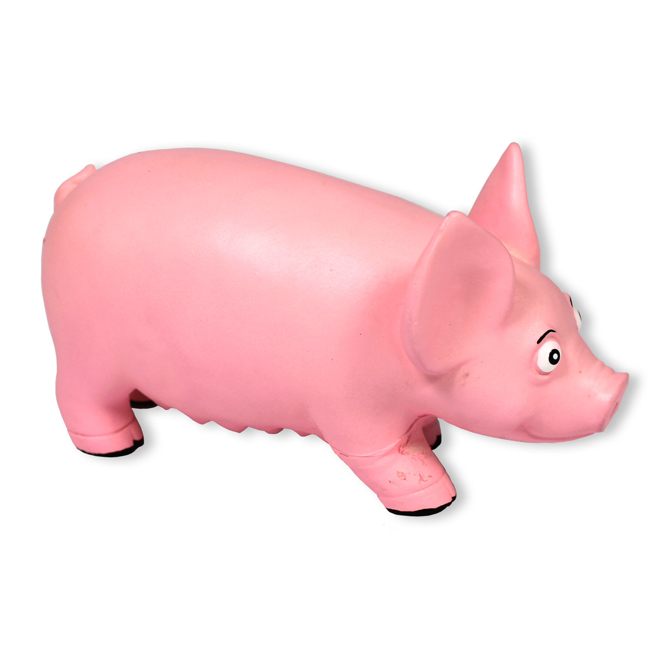 Pig cartoon-style animal toy figure for children's imaginative play - view 2