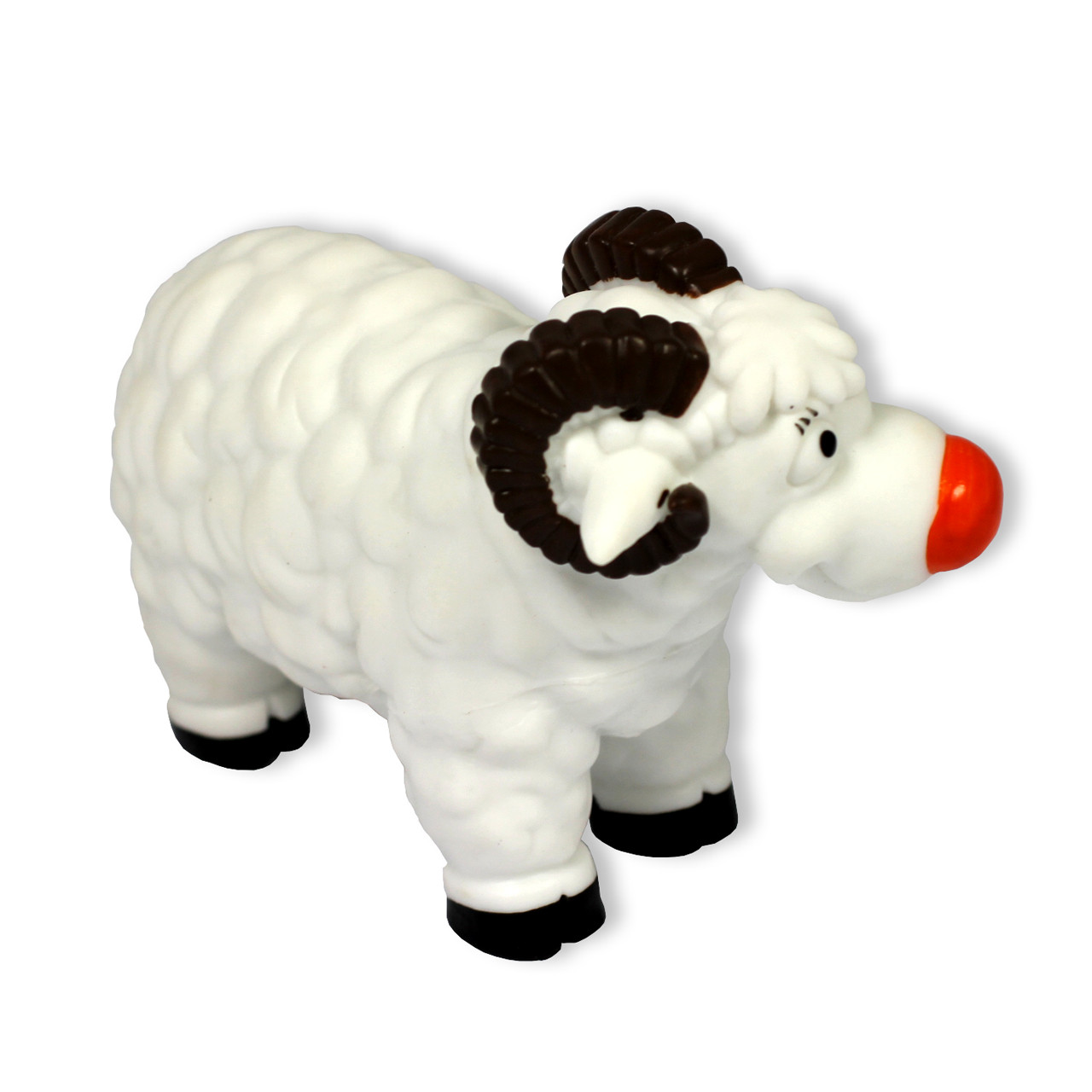 Pig cartoon-style animal toy figure for children's imaginative play - view 2