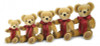 Merrythought London Gold Teddy Bears Sizes