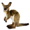 Hansa Wallaby Plush Stuffed Animal 33cm