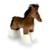 Clydesdale Horse Soft Toy Standing Clive Korimco
