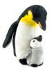 Penguin Mum & Chick Soft Plush Toy Nat and Jules