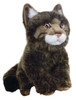 Side View Scottish Wildcat Faithful Friends 30cm