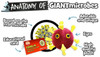 Herpes Giant Microbe - Herpes (Herpes Simplex Virus 2) - 004464