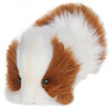 Hansa Life Size Guinea Pig Soft Toy White Brown 31cm
