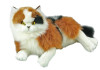 Long Haired Calico Cat Soft Toy, Marmalade, 38cm - Bocchetta - 058455