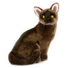 Burmese Cat Plush Toy, Nutmeg, 20cm