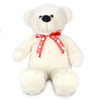 Love Valentine Teddy Bear Creamy White Buddy 90cm