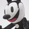 Disney Oswald the Lucky Rabbit D100 platinum Steiff EAN 355929, Face Detail