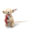 Lina mouse with Harlekin Teddy Bear, Steiff 11 cm, Ltd Ed, EAN 007385