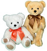 Amelie and August Teddy Bears 33cm Clemens Germany