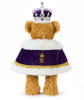 Back View King Charles III’s Coronation Commemorative Teddy Bear - Merrythought