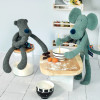 Cooking with Gringrine the Green Mouse - Les Pop, 40cm Mailou Tradition France