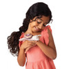 Girl Playing with Mini Snail Finger Puppet Folkmanis EAN  080035