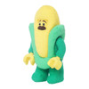 Side view Small Lego Corn Cob Guy Plush, 22cm EAN 505623