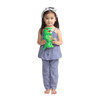 Girl with Small Lego Lizard Man Plush, 22cm EAN 513291