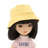 Face Detail Lilu in Wide Jeans, Sweet Sisters Doll 32cm, Orange Toys