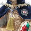 Robe detail Prince William, Prince of Wales Teddy Bear, Steiff 35cm, EAN 691638