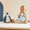 Baby Playing, Blue  Comfort Cuddle Penguin Toys, Kaloo EAN 120003