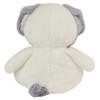 Back View Oh So Snuggly Grey and White Puppy Baby Gund, 26cm EAN 504895