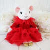 Claris the Mouse Belle Rouge Soft Toy, 30cm Claris the Chicest Mouse in Paris, EAN 02100