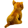 Staffordshire Bull Terrier Dog, Red  Plush Toy, Carl Dick Germany, 25cm -  036100, back view