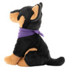 Muster Dogs, Black and Tan Kelpie Dog Plush Toy, 20cm -002112