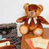 The Mailou Couture Bear, Brown 35cm Mailou Tradition France - 500016