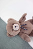 The Mailou Bear Taupe (Mole) 35cm Mailou Tradition France -502553