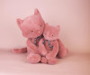Mailou Cat Méloé 37 cm - Powder Pink  Mailou Tradition France -501990