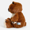 Side View Wombat Super Soft Toy, 27cm Furfolk - 106454
