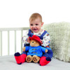 Baby enjoying Classic Soft Cuddly Paddington 20cm - 017192