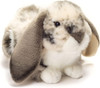 Grey and White Ram Bunny Rabbit, Hermann Teddy, 23cm - 937333
