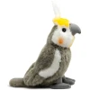 Side View Cockatiel Bird Plush Toy Carl Dick Germany 18cm 036063