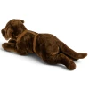 Back View Brown Labrador Dog Plush Toy Giant, 60cm Carl Dick Germany - 038425