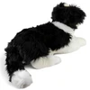 Back View Border Collie Dog Plush Toy 45cm Carl Dick Germany - 037633