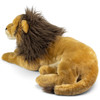 Back View Lion Plush Toy Giant, 52cm Carl Dick Germany 038456