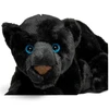 Face Detail Panther Plush Toy Giant, 40cm Carl Dick Germany 036308