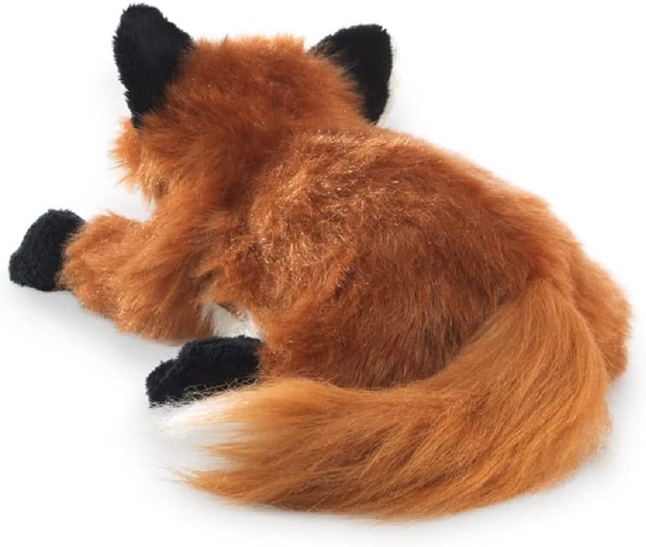 Back View Red Fox Puppet Folkmanis EAN 025760