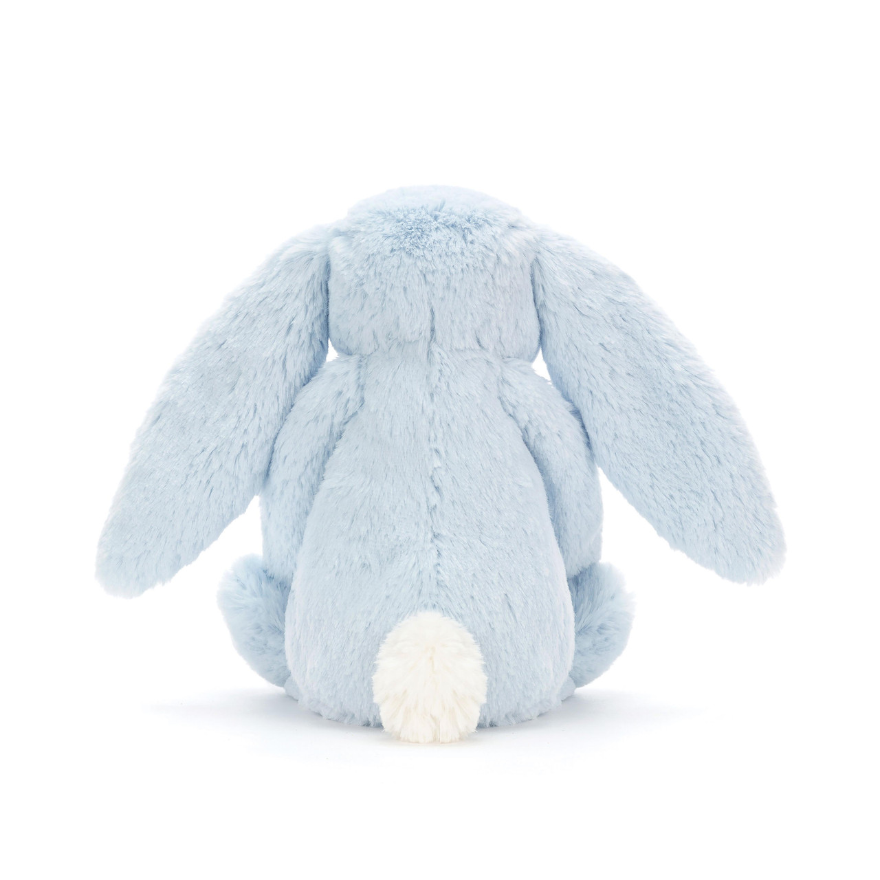 Back View Jellycat Bashful Blue Bunny. 31cm EAN 069822