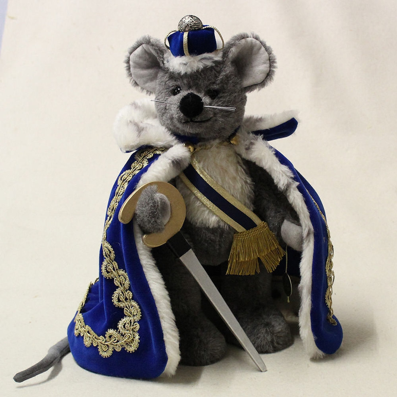 Mouse King Teddy Bear by Hermann-Coburg 33cm